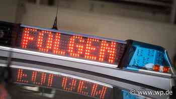 Finnentrop: Falscher Polizist will richtigen anhalten - wp.de - Westfalenpost