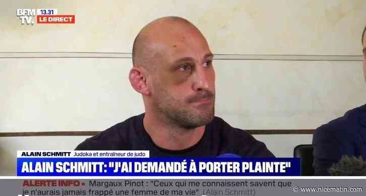"J'ai essayé de porter plainte": le judoka Alain Schmitt se défend face aux accusations de violences conjugales de Margaux Pinot