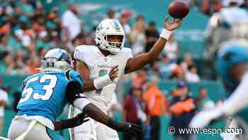 How Tua Tagovailoa's improvement has helped fuel Dolphins' win streak