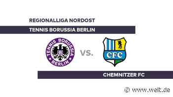 Tennis Borussia Berlin - Chemnitzer FC: Borussia empfängt Chemnitz zum Start der Rückrunde - Regionalliga Nordost - DIE WELT