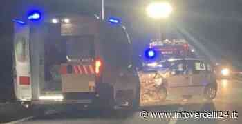 Scontro tra Cascine Stra' e Olcenengo: due persone coinvolte - InfoVercelli24.it