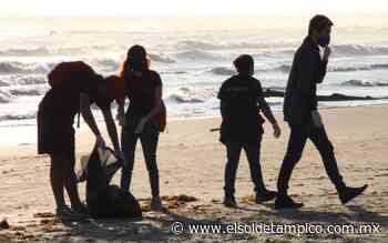 Conmemoran "Un día para dar" con limpieza en playa Miramar - El Sol de Tampico
