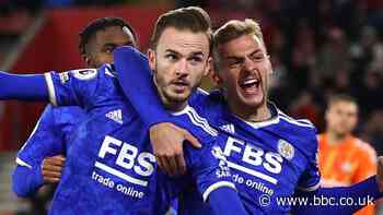 Southampton 2-2 Leicester City: James Maddison earns point for Foxes in entertaining draw