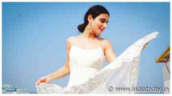 Fatima Sana Shaikh is a vision in white sharara set. See breathtaking pics - India Today