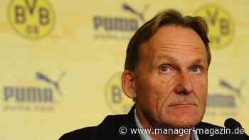 Borussia Dortmund: BVB-Boss Hans-Joachim Watzke sieht Geschäftsmodell in Gefahr