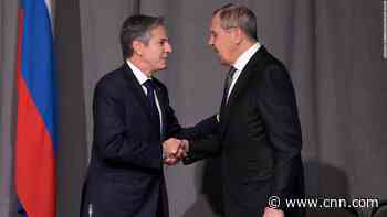 Blinken and Lavrov meet amid tensions over Russia's intentions in Ukraine