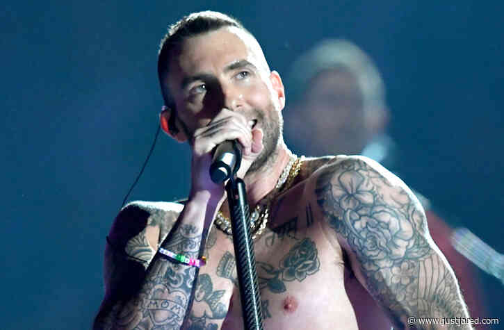 Adam Levine Reveals His New Face Tattoo Is Actually Fake
