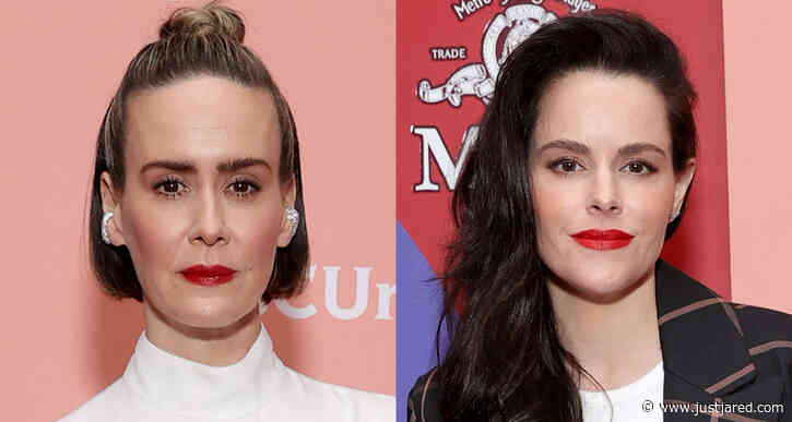 Sarah Paulson & Emily Hampshire Step Out in Style for WrapWomen's Power Women Summit & The Changemakers Of 2021