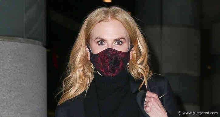 Nicole Kidman Masks Up for 'Being the Ricardos' Screening in NYC