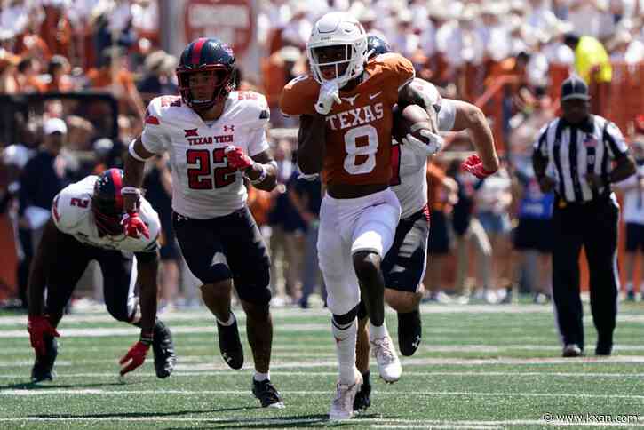 Texas WR Xavier Worthy named Big 12's top offensive freshman; 4 Longhorns named first-team all-conference