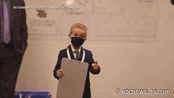 WATCH:  6-year-old gives electrifying pep talk to team