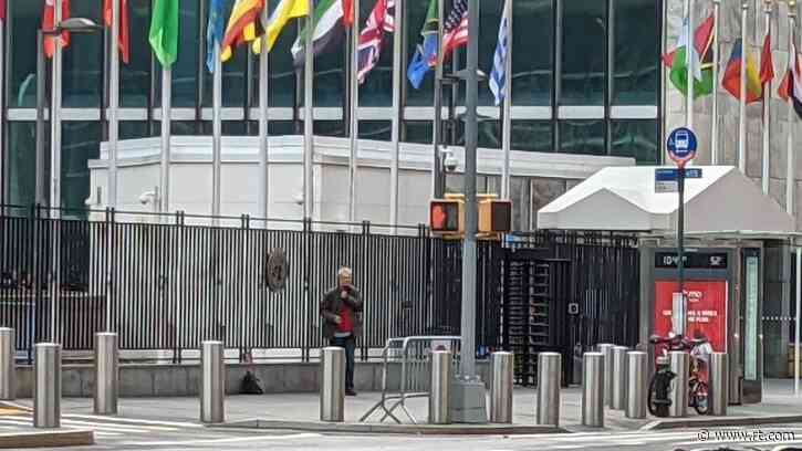 WATCH: New York police in standoff with armed man at United Nations HQ