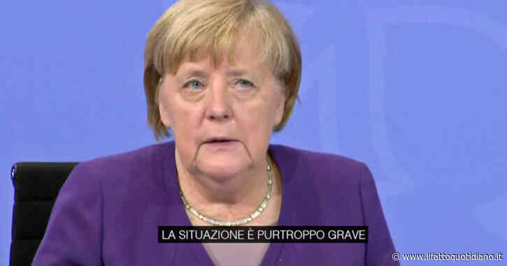 Covid, Merkel: “Se fossimo nella situazione dell’Italia mi sentirei meglio” – Video