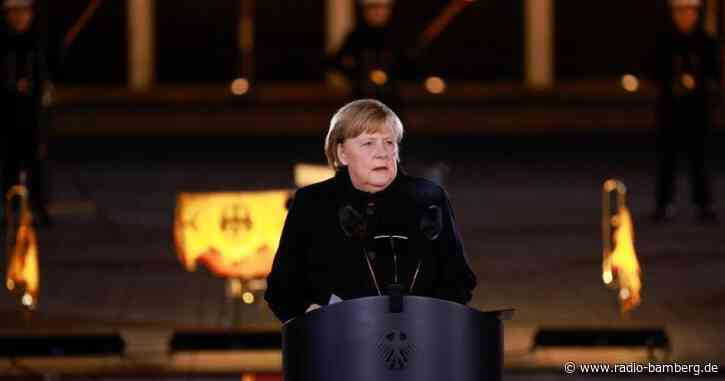 Merkel ruft zum Abschied zum Kampf für Demokratie auf