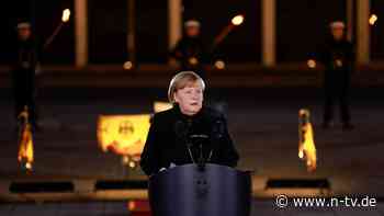 "Dafür danke ich von Herzen": Merkels Zapfenstreich-Rede im Wortlaut