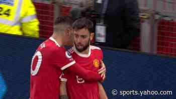 Fernandes pulls Man United level with Arsenal
