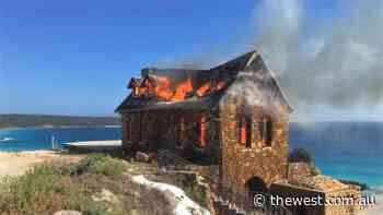 Second storey of stone building overlooking picturesque Dillon Bay destroyed in suspicious fire - The West Australian