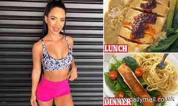 Personal trainer Rachel Dillon reveals exactly what she eats in a day to GAIN muscle - Daily Mail