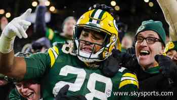 Seattle Seahawks 0-17 Green Bay Packers: A.J. Dillon scores two rushing touchdowns and Packers defense shuts down Seattle - Sky Sports