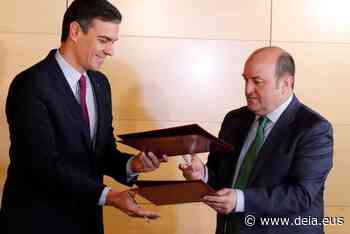 Sánchez y el PSOE se reúnen con Ortuzar para explorar más acuerdos - Deia