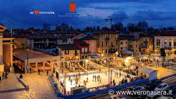 A Peschiera del Garda il Villaggio di Natale con pista di pattinaggio su ghiaccio - Verona Sera