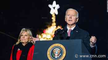 Biden tells Americans 'we have so much ahead of us' during National Christmas Tree lighting
