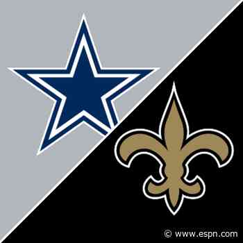 Follow live: Cowboys take on Saints looking to snap two-game skid