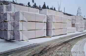 Flaute im Landkreis Kronach - Holz auf Halde - Neue Presse Coburg