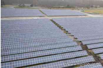Bürgersolarpark bei Weißenbrunn - Ein Projekt, das allen nützen soll - Neue Presse Coburg