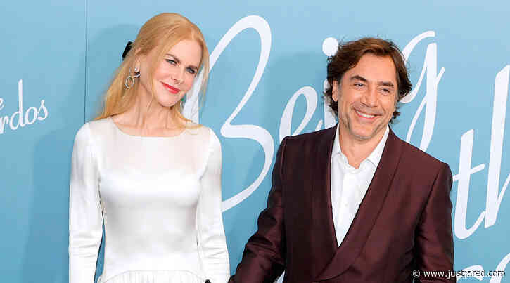 Nicole Kidman Looks Lovely on 'Being the Ricardos' Red Carpet with Co-Star Javier Bardem