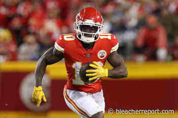 Chiefs' Tyreek Hill Says He'd Wager Super Bowl Ring in Race Against Usain Bolt - Bleacher Report