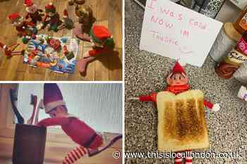 Elf on the Shelf: South east Londoners' hilarious pictures