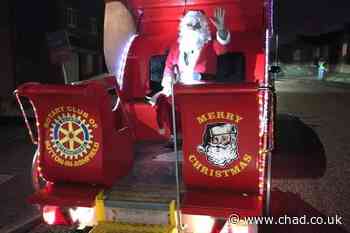 Santa's Sleigh tours in Mansfield and Sutton - the full schedule - Mansfield and Ashfield Chad