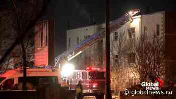 Calgary police investigate suspicious fire at northwest apartment complex - Globalnews.ca