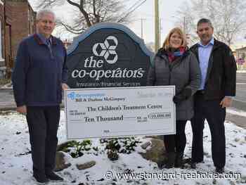 Co-Operators gift $10K to Cornwall Children's Treatment Centre - Standard Freeholder