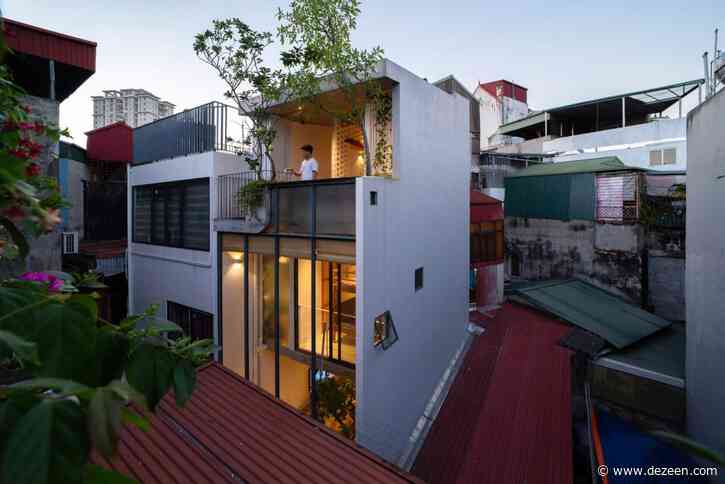 ODDO Architects builds TH House on tiny infill plot in Hanoi