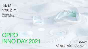 Oppo Inno Day 2021 Event Set for December Second Week, Foldable Smartphone Expected
