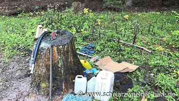 Windrad in Schömberg: Heftige Kritik an Öl-Verunreinigung im Wald