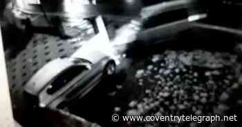 Garden wall wiped out in Coventry by tiny car before driver speeds off - Coventry Live