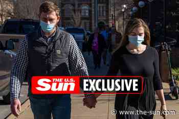 Joy-Anna Duggar looks ‘distressed’ at court with husband Austin Forsyth during Josh’s child pornography tri... - The Sun