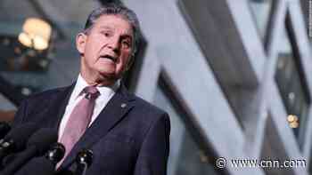 Manchin skeptical Build Back Better can pass this year, as doubts grow it'll get done by Christmas
