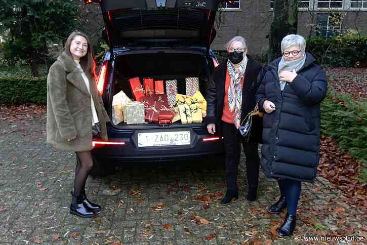 Volvo Van Houdt helpt sint een handje