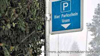 Dobel schafft fünf Geräte an - Am Parkautomat mit Handy bezahlen - Schwarzwälder Bote