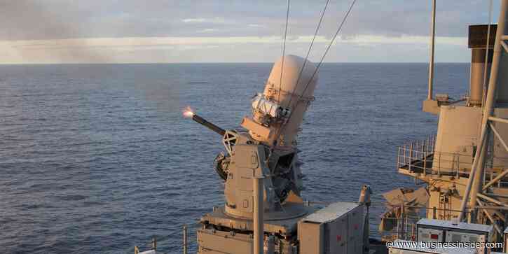 This gun is the Navy's last line of defense against missiles, but it only gets a few seconds to do its job