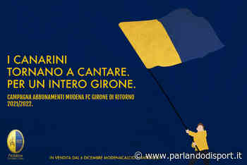 Modena Fc, da lunedì 6 dicembre scatta la campagna abbonamenti per il girone di ritorno! - Parlando di Sport