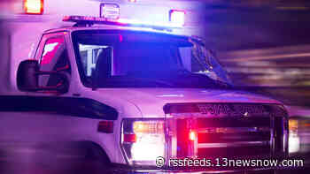 One person injured in crash involving pedestrian