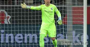 Bochum in Augsburg ohne Torhüter Riemann - SPORT1