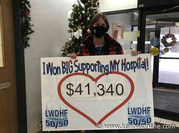 Burke wins $41340 through LWDHF 50/50 - KenoraOnline.com