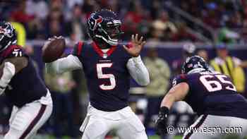 Week 13 betting nuggets: Taylor, Texans have kept games close