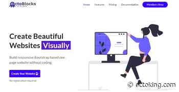 OctoBlocks - A no-code one-page website builder